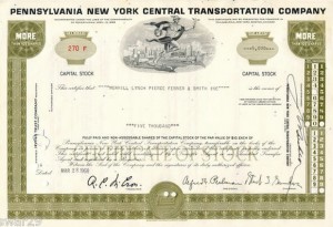 stock certificate