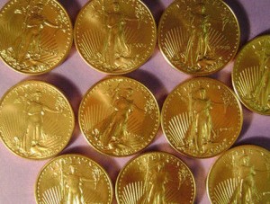 gold coins