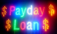 payday loan sign